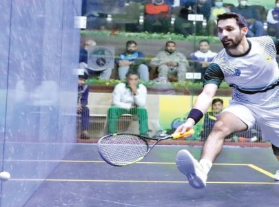 pakistan s nasir iqbal clinches tasmanian open squash title pakistan s nasir iqbal clinches tasmanian open squash title