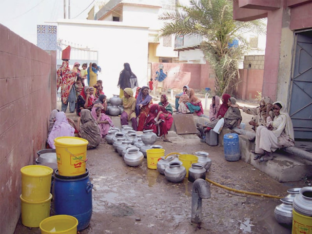 residents of landhi quaidabad and korangi where alleged illegal hydrants were demolished on sunday were concerned that they had almost no options for clean drinking water photo file residents of landhi quaidabad and korangi where alleged illegal hydrants were demolished on sunday were concerned that they had almost no options for clean drinking water photo file