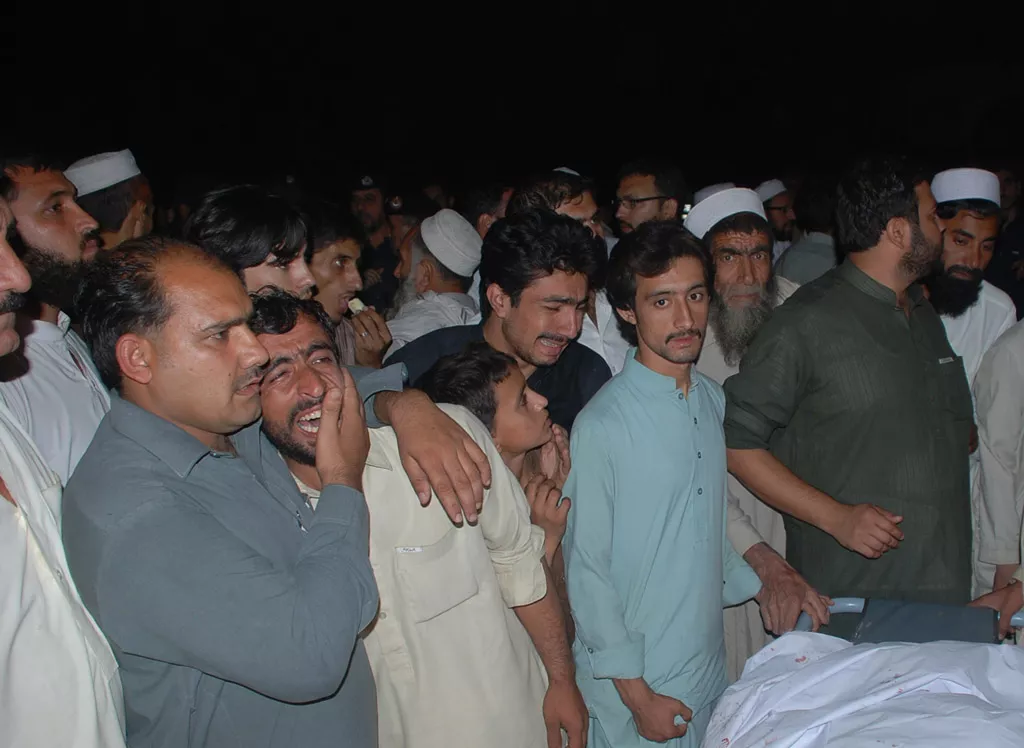 incensed relatives of the slain policemen staged a vociferous protest by placing the bodies on gt road near bala hisar fort photo express iqbal haider incensed relatives of the slain policemen staged a vociferous protest by placing the bodies on gt road near bala hisar fort photo express iqbal haider