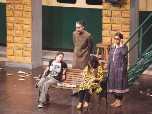 in one of the acts the indignant porter laments the ineptitude and dishonesty of the railways department photo myra iqbal express in one of the acts the indignant porter laments the ineptitude and dishonesty of the railways department photo myra iqbal express