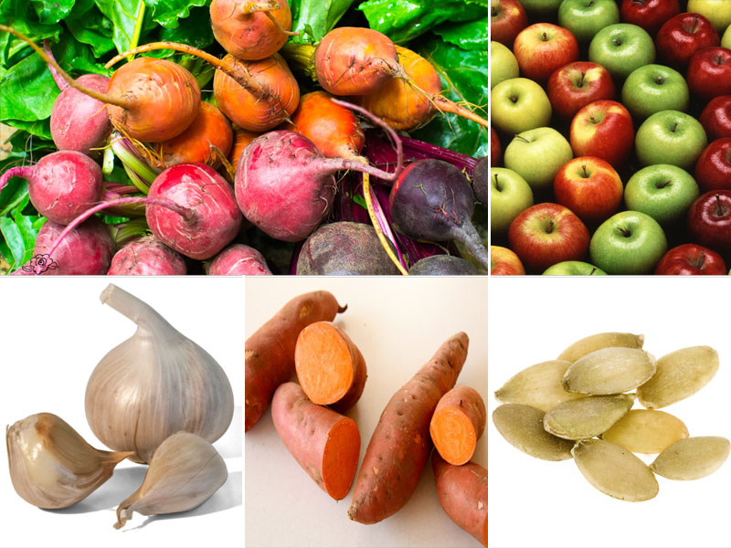 look fresh and glowing in autumn by incorporating these fruits and veggies into your diet