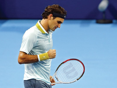 roger federer off to a flyer in basel