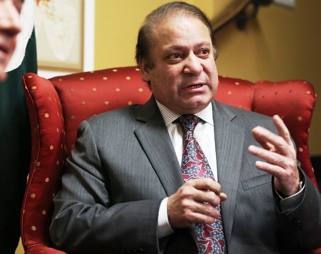 prime minister nawaz sharif in the us photo afp