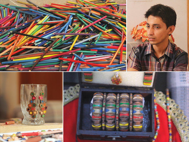 bilal asif s childhood love for pencils turns into a record breaking obsession photos ayesha mir