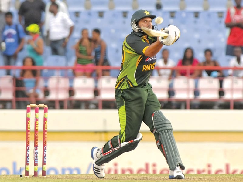 shahid afridi aims to contribute with both bat and ball for pakistan against south africa in the odi series photo wicb