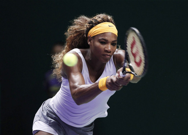 serena cruised to her second straight sets win in an hour and 20 minutes beating agnieszka radwanska photo reuters serena cruised to her second straight sets win in an hour and 20 minutes beating agnieszka radwanska photo reuters