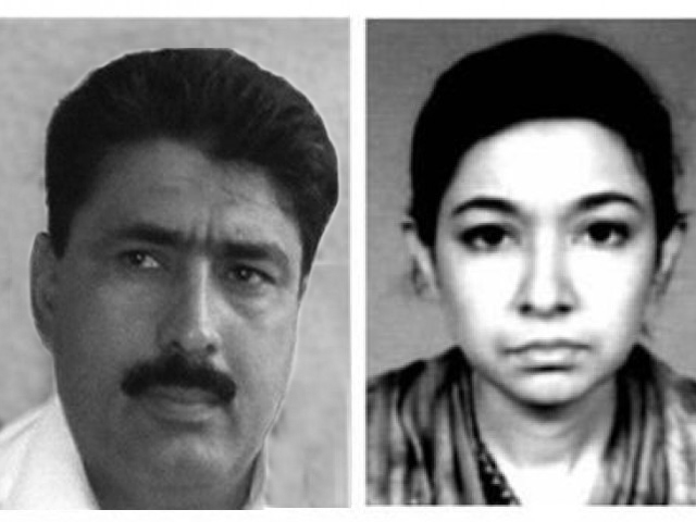 a file photo of dr aafia siddiqui r and shakil afridi l photo file