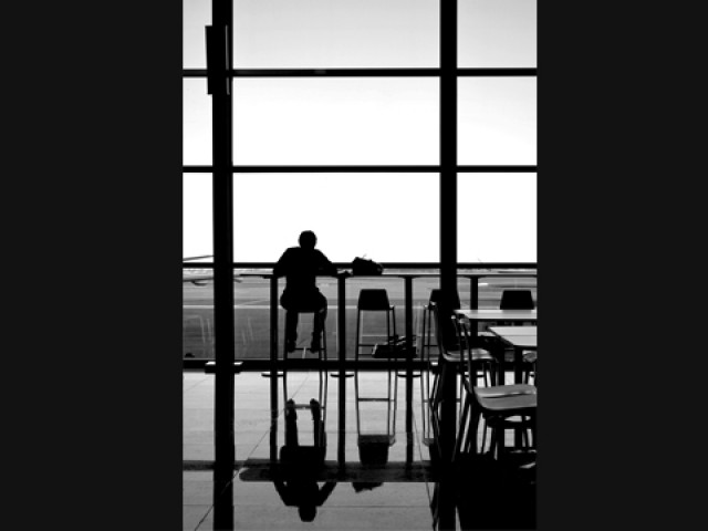 syrian man stranded at dubai airport photo file syrian man stranded at dubai airport photo file