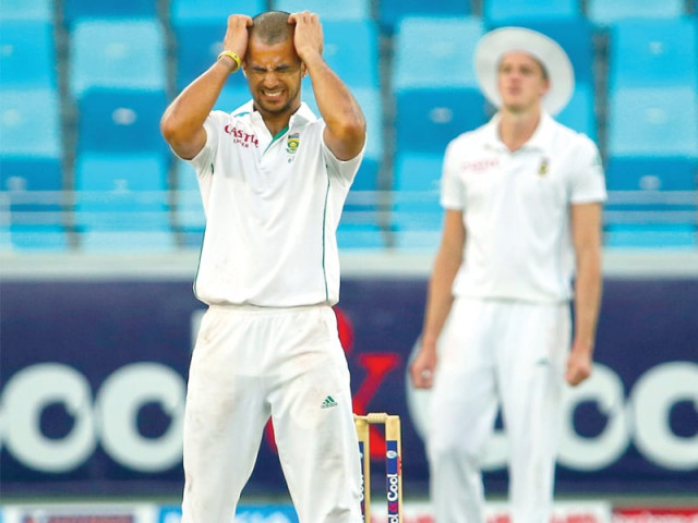 south africa s charge towards victory was tainted as they were found guilty of ball tampering and as a result pakistan were awarded five runs as penalty photo afp south africa s charge towards victory was tainted as they were found guilty of ball tampering and as a result pakistan were awarded five runs as penalty photo afp
