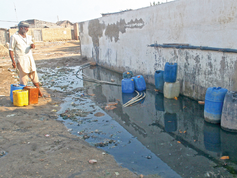 the keti bunder jail left as well as the building of the police station is completely run down residents complained that besides lack of transportation regular supply of electricity sweepers to keep the town clean and availability of clean drinking water right are also a big problem photos athar khan express