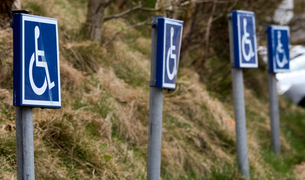 file photo of handicap parking photo file