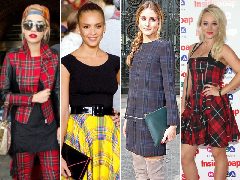 ora has made us shudder at how wrong checks and plaids can look if one is too adventurous with them