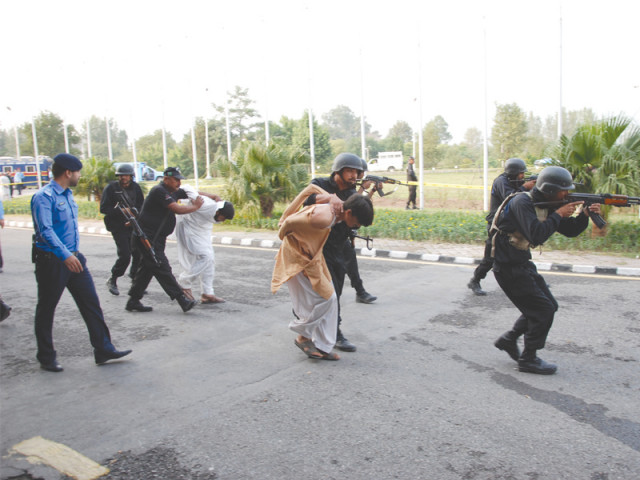 various police wings reached the spot on time according to a police official who added such training exercises are vital to maintain readiness for any event photo express various police wings reached the spot on time according to a police official who added such training exercises are vital to maintain readiness for any event photo express