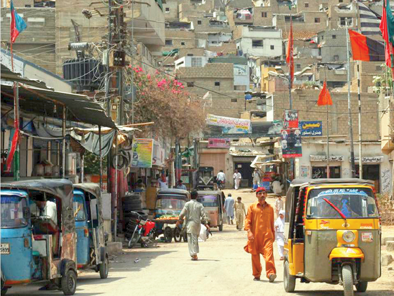 land in karachi is acquired and developed through means legal and illegal by a powerful nexus of private land developers photo courtesy farhan anwar