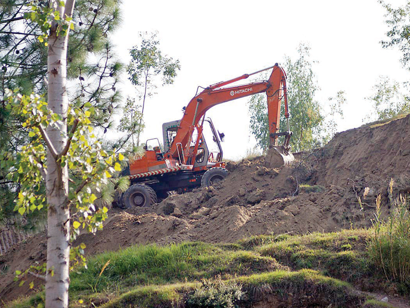 digging continues at the hundreds of years old site which was used as a graveyard in the 14th century when the turkic people ruled kashmir and hazara photo express