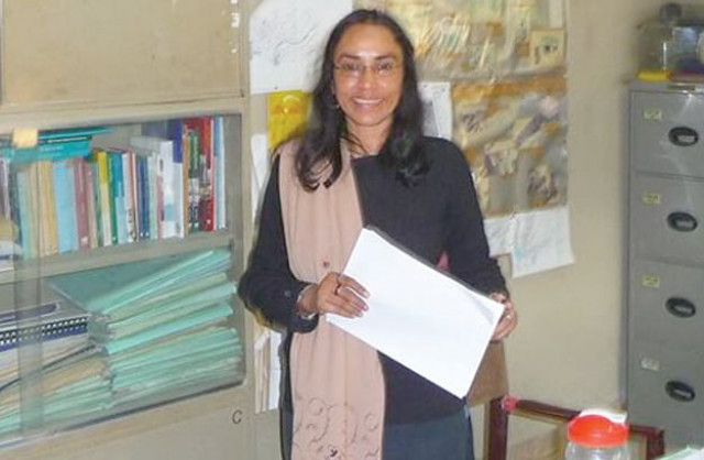 the late perween rahman caught in a light moment at her office in orangi behind her is the brown chair which stays there to this day six months after her murder photo justice for perween rahman page on facebook the late perween rahman caught in a light moment at her office in orangi behind her is the brown chair which stays there to this day six months after her murder photo justice for perween rahman page on facebook