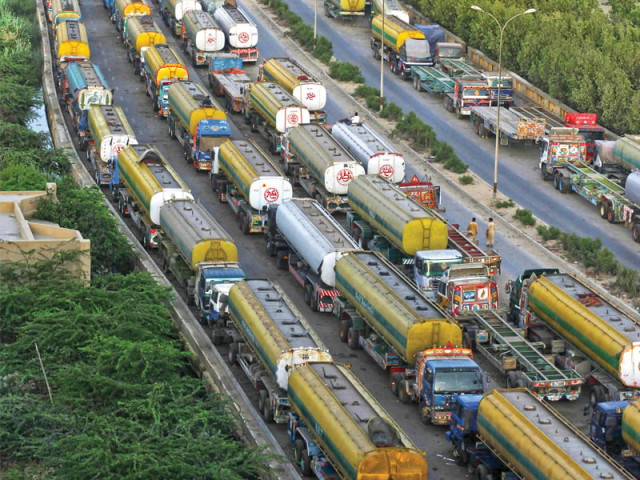 the residents of clifton block 1 had complained to the courts about illegal parking of oil tankers along marine promenade photo file the residents of clifton block 1 had complained to the courts about illegal parking of oil tankers along marine promenade photo file