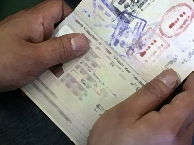 file photo of a passport photo file