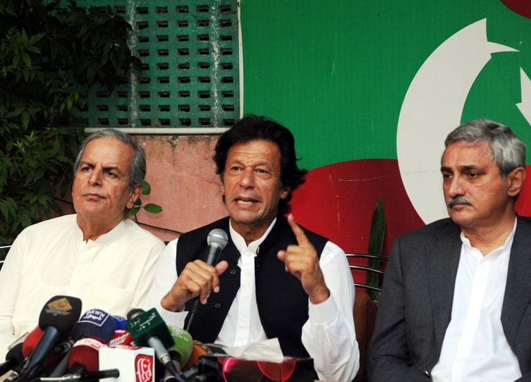 file photo of pti chairman imran khan at a press conference photo waseem nazir express