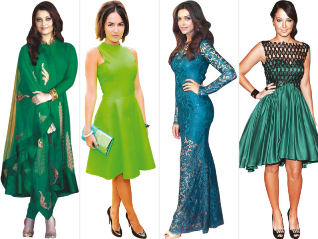 this year we observed a series of fashionistas glitter in green this year we observed a series of fashionistas glitter in green
