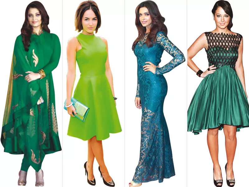 this year we observed a series of fashionistas glitter in green this year we observed a series of fashionistas glitter in green