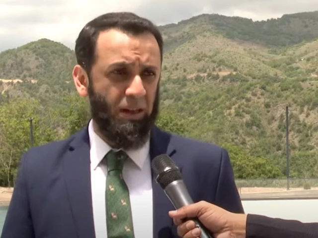 information minister attaullah tarar speaking to the media in lachin azerbaijan on may 28 2025 photo radio pakistan information minister attaullah tarar speaking to the media in lachin azerbaijan on may 28 2025 photo radio pakistan