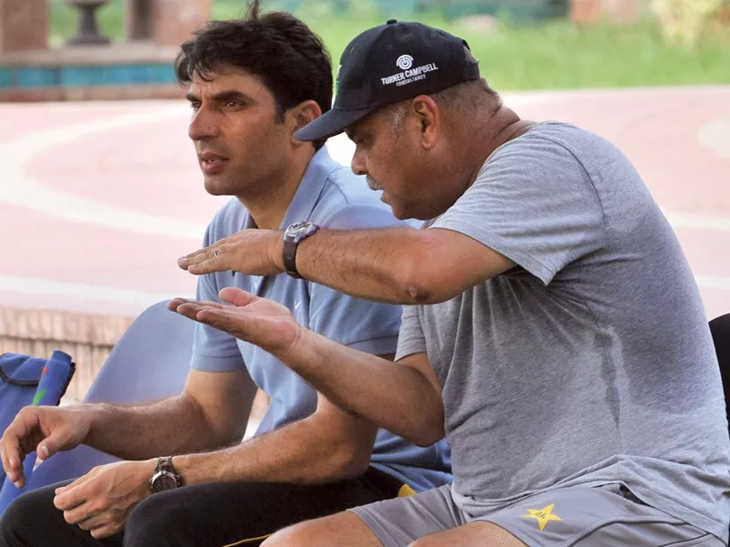 whatmore misbah were against moin over the selection of the wicket keeper for the ongoing south africa series photo afp whatmore misbah were against moin over the selection of the wicket keeper for the ongoing south africa series photo afp