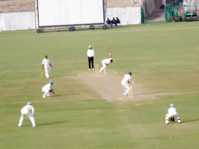 usman arshad starred for sbp scoring 202 off 297 balls including two sixes and 26 boundaries photo express usman arshad starred for sbp scoring 202 off 297 balls including two sixes and 26 boundaries photo express