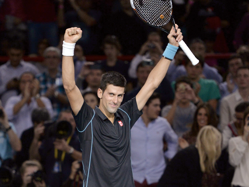 the last time the two faced one another djokovic got the better of federer in the final of the atp world tour finals photo afp