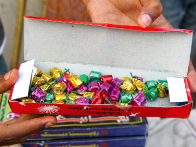 a cracking diwali no need for plain and boring go for the toffee and mithai firecrackers