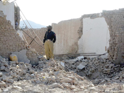 quetta violence seminary blown up as bomb explodes accidentally