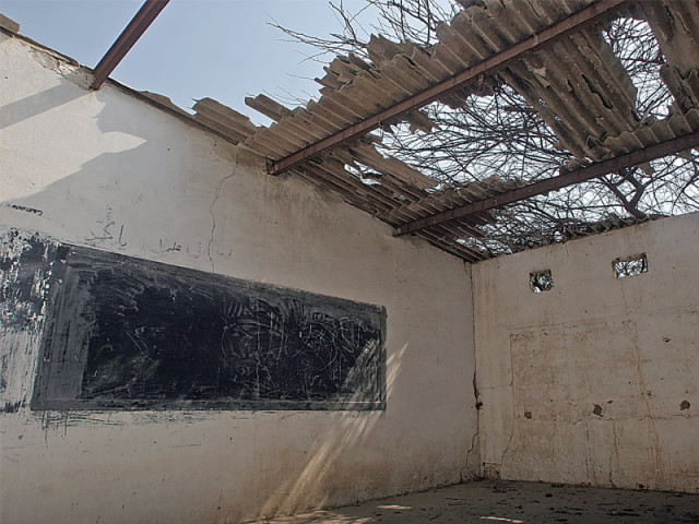this school in azizabad has 18 teachers but only five students the building is also falling apart even though it continues to receive funds photo athar khan express this school in azizabad has 18 teachers but only five students the building is also falling apart even though it continues to receive funds photo athar khan express