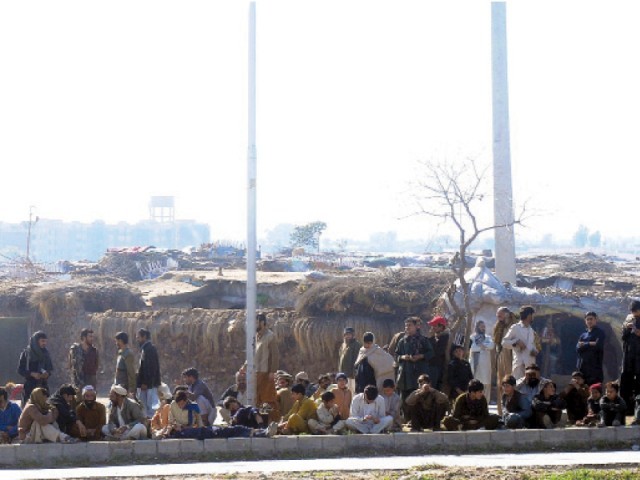 there are over 2 000 goths on karachi s outskirts and as real estate prices rise and road networks expand these people are being evicted by the powerful photo file