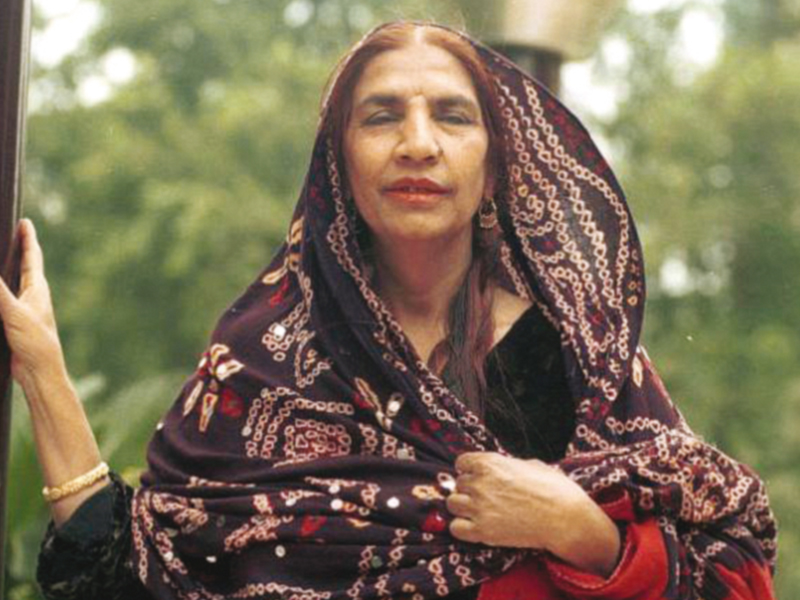 at the age of 12 reshma became an instant hit after her song laal meri aired on radio pakistan photo file