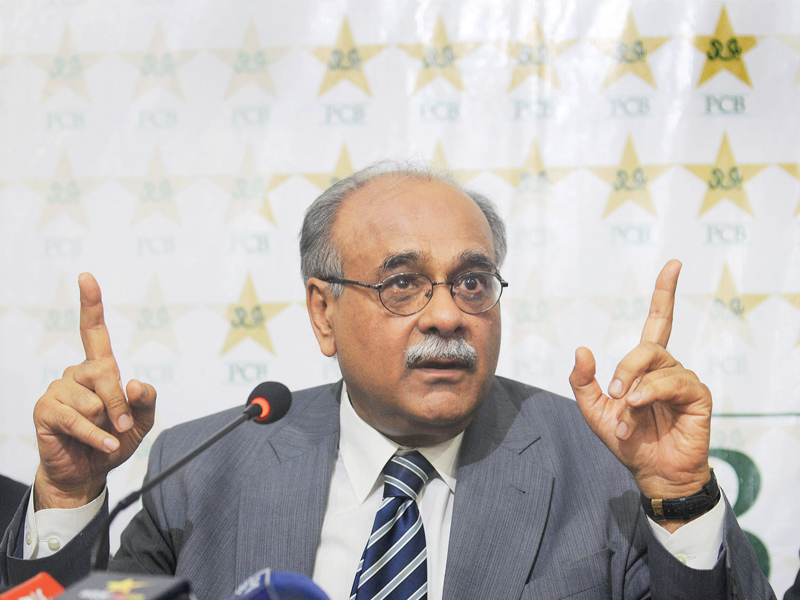 pcb chairman najam sethi hopes to revive south africa tour following reinstatement orders by islamabad high court the tour will follow the on going series between the two teams taking place in uae photo afp