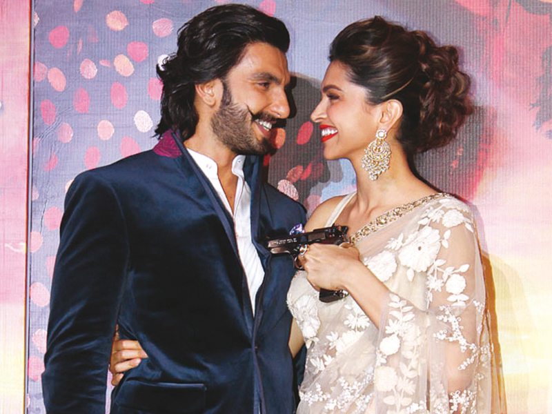 deepika says she is not tired of being asked about her chemistry with ranveer photo file