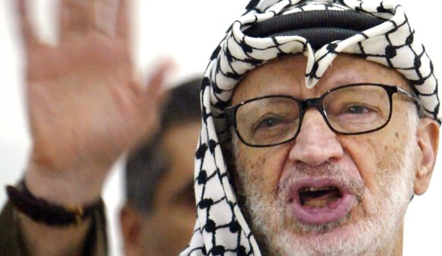 arafat died in france on november 11 2004 at the age of 75 but doctors were unable to specify the cause of death photo afp file
