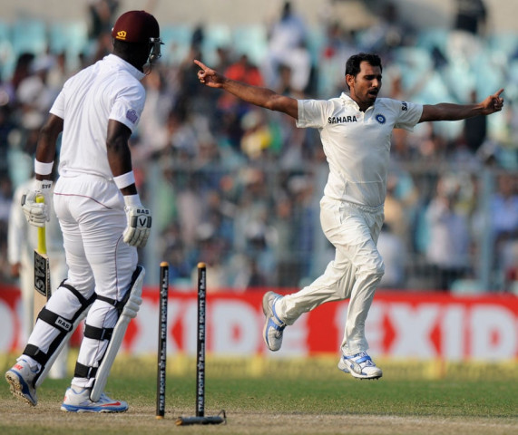 shami claimed five for 47 in the second innings and ended with impressive match figures of nine for 118 photo bcci shami claimed five for 47 in the second innings and ended with impressive match figures of nine for 118 photo bcci