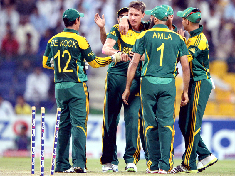 pakistan and south africa have now played seven bilateral odi series with the proteas winning all of them photo afp