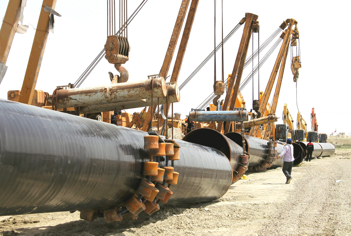 progress on iran pipeline project hinges on us talks photo afp