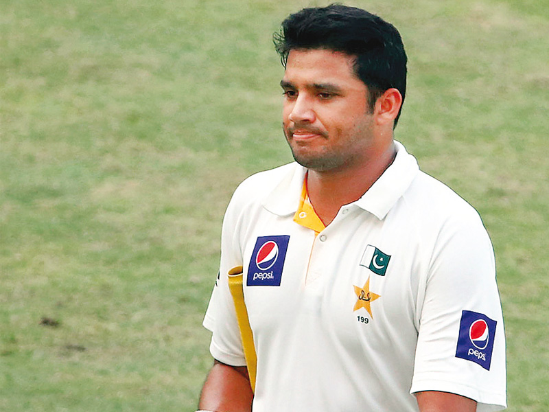 azhar ali remained not out on 106 off 177 balls which included 12 boundaries photo file afp