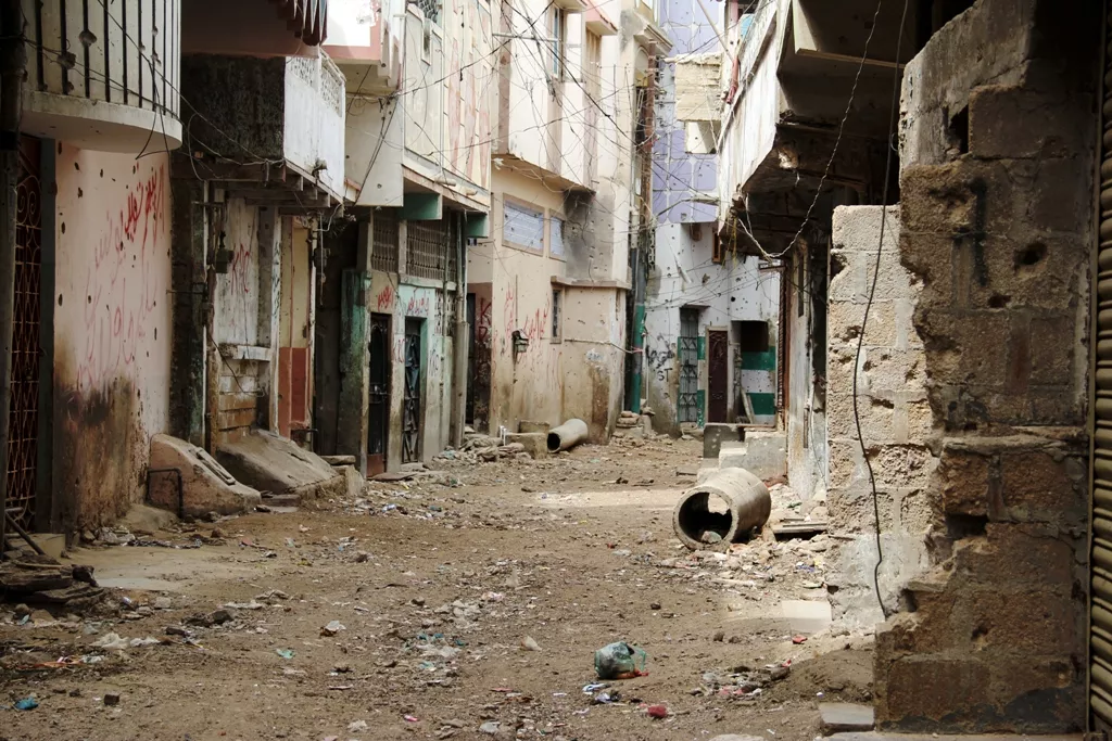 the volatile neighbourhood echoed with sounds of gunfire and explosions photo ayesha mir the express tribune file the volatile neighbourhood echoed with sounds of gunfire and explosions photo ayesha mir the express tribune file