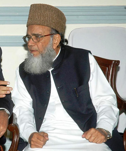 ji chief munawar hasan photo express ji chief munawar hasan photo express