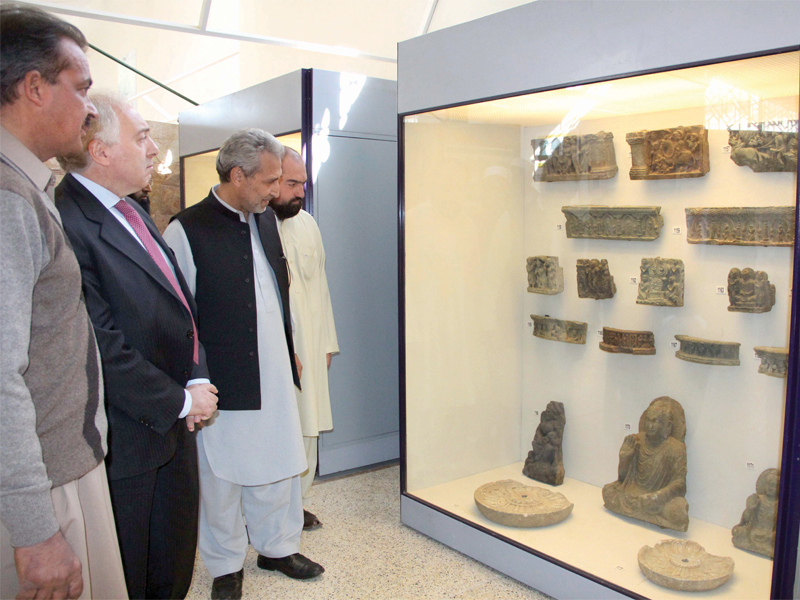 the museum was reconstructed under a project funded by the pakistan italian debt swap agreement and implemented by the archaeology community tourism photo express