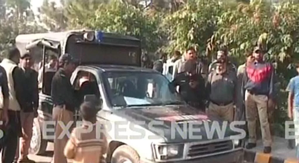 screengrab of police officers at the crime scene screengrab of police officers at the crime scene