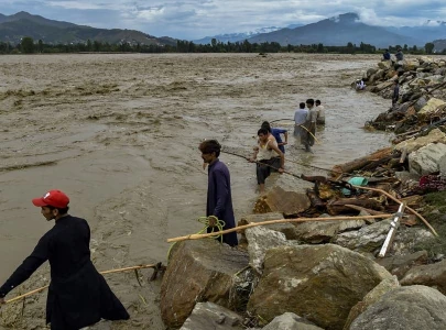 river kabul in low flood ffc