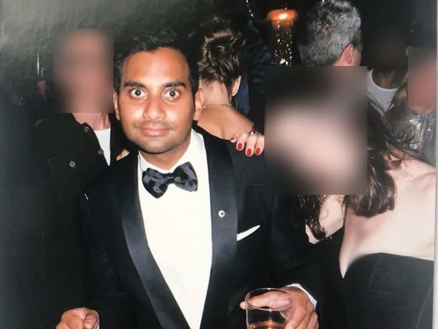 one of two photos grace took of ansari at the emmys after party photo babe net