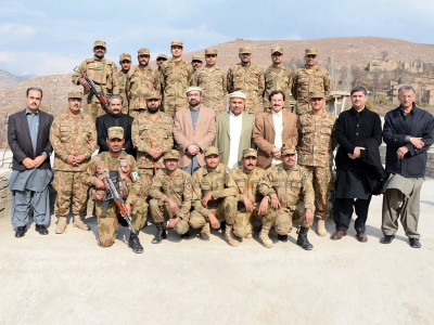honouring the heroes governor shaukatullah visits tirah surveys destruction