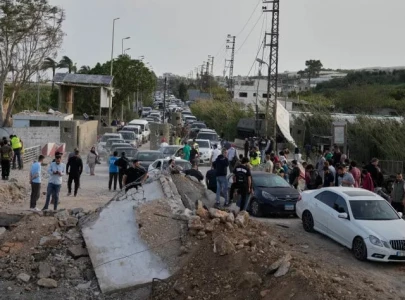 displaced lebanese families return home