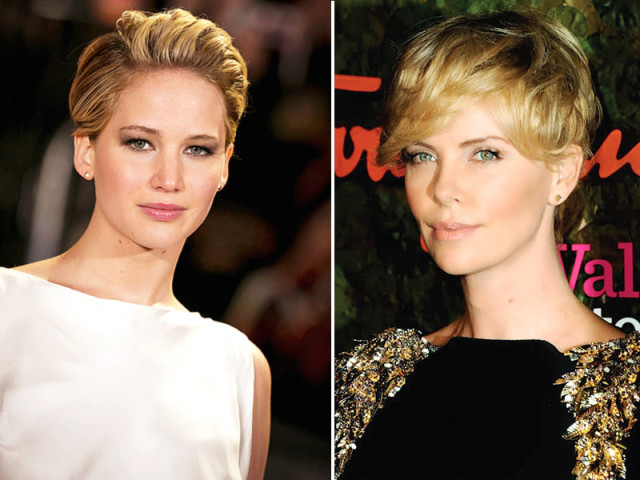 jennifer lawrence charlize theron jennifer lawrence charlize theron